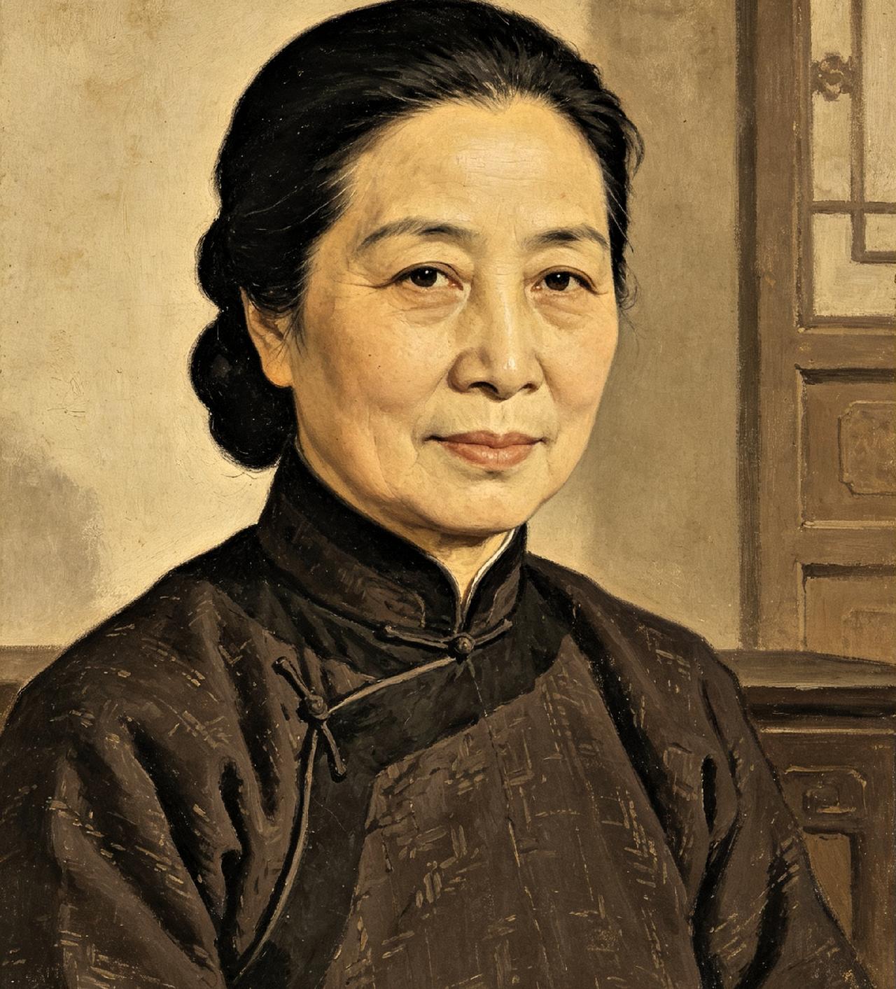 江冬秀是胡适原配妻子，安徽旌德人，民国极具传奇色彩的旧式女子。二人自幼定下包办婚
