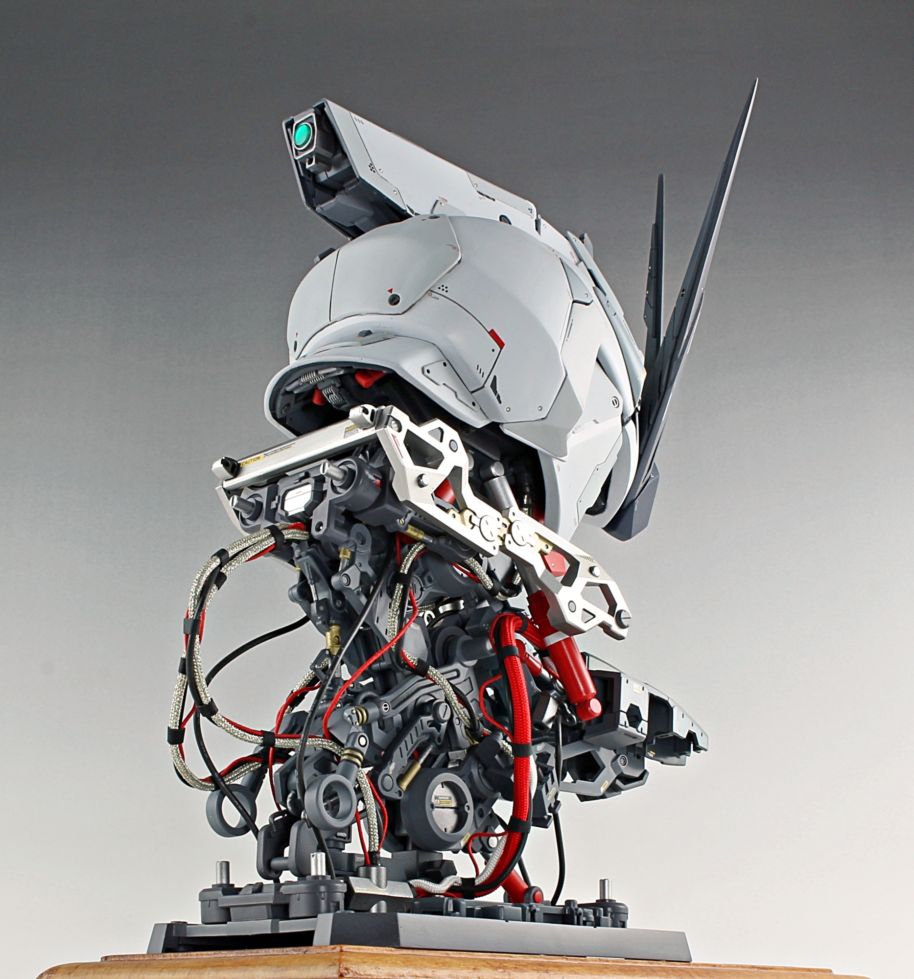 1/35全自制牛高达头像（by 下田重工業）高达模型[超话]高达模型 ​​​