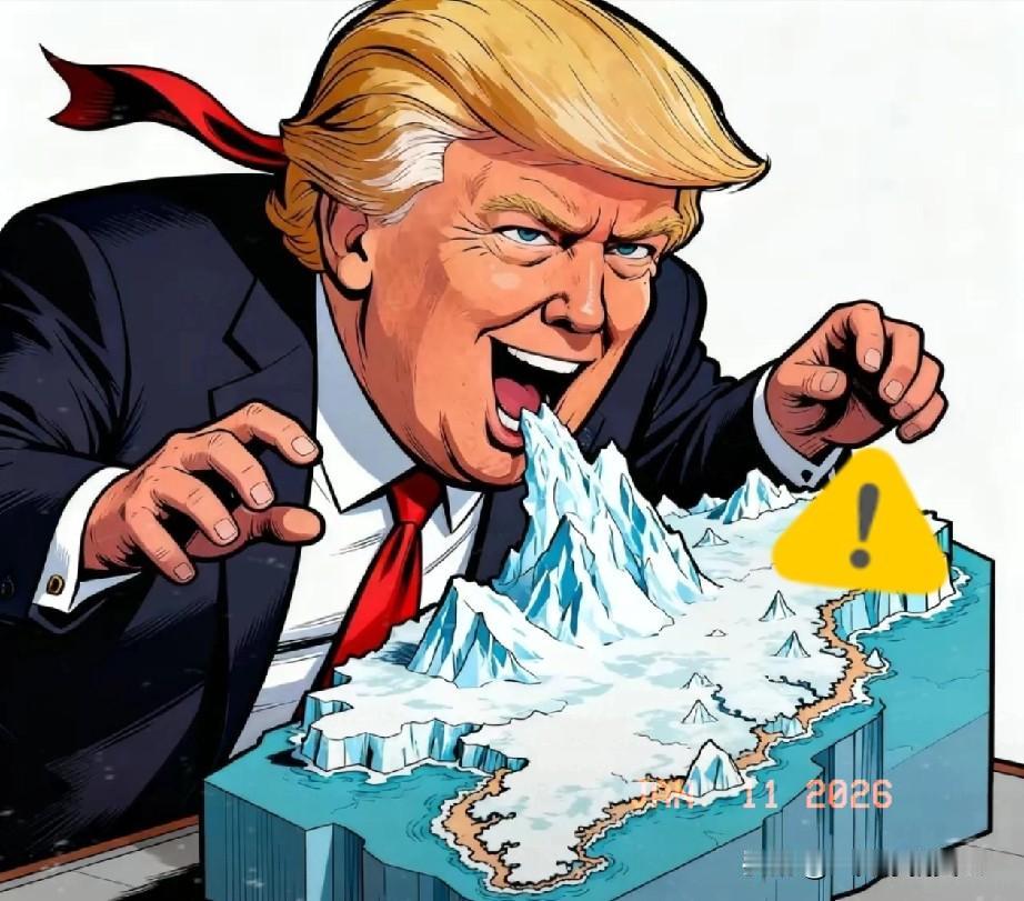 特朗普在玩“抢劫”游戏吗？抢劫的对象是委内瑞拉，是格陵兰岛，是加拿大，抢劫完这几