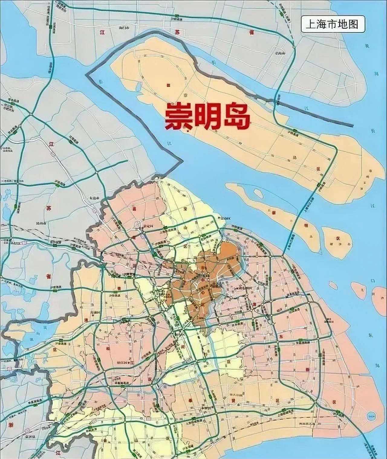 宁可当上海的凤尾，也不愿当江苏鸡头的崇明岛
崇明岛及附属群岛屿扼守长江口，其战略