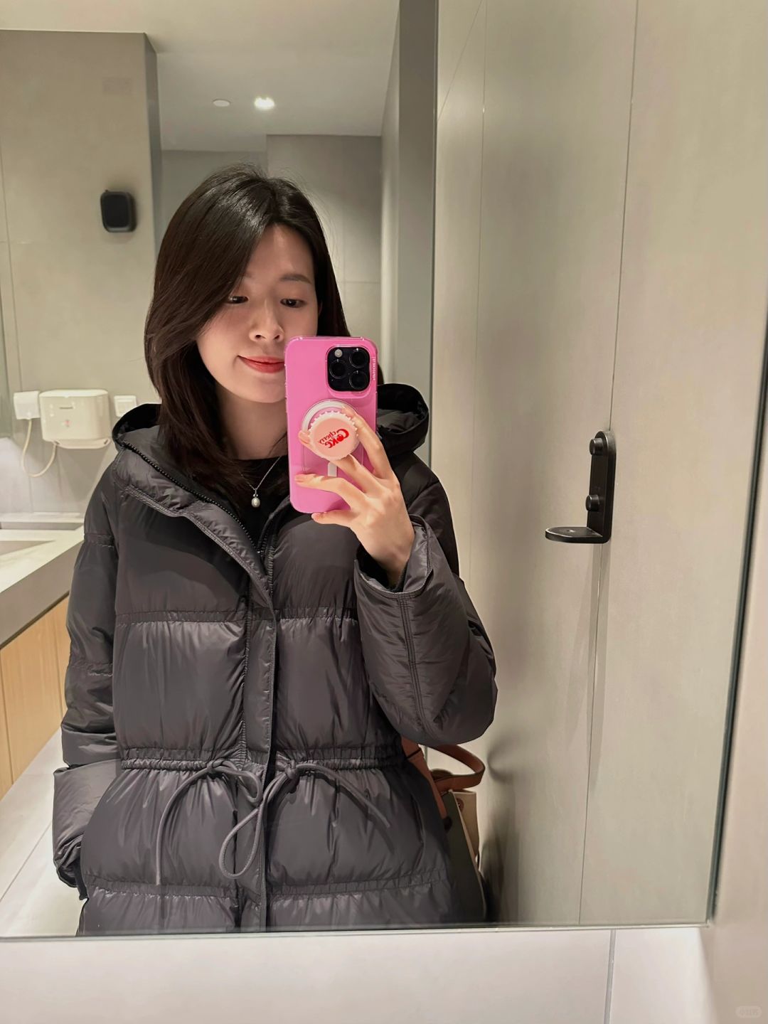 好舒服的羽绒服