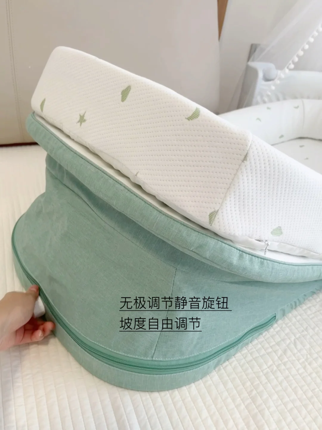 斜坡枕一床四用！我看哪个新手妈妈分开买😭