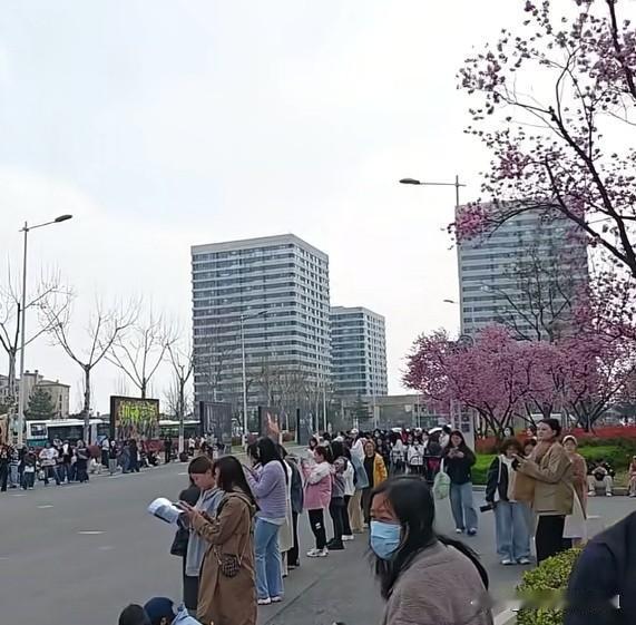 肖战抵达青岛人气火爆，粉丝举牌等候，现场氛围引关注。
4月8日《十日终焉》官号刚