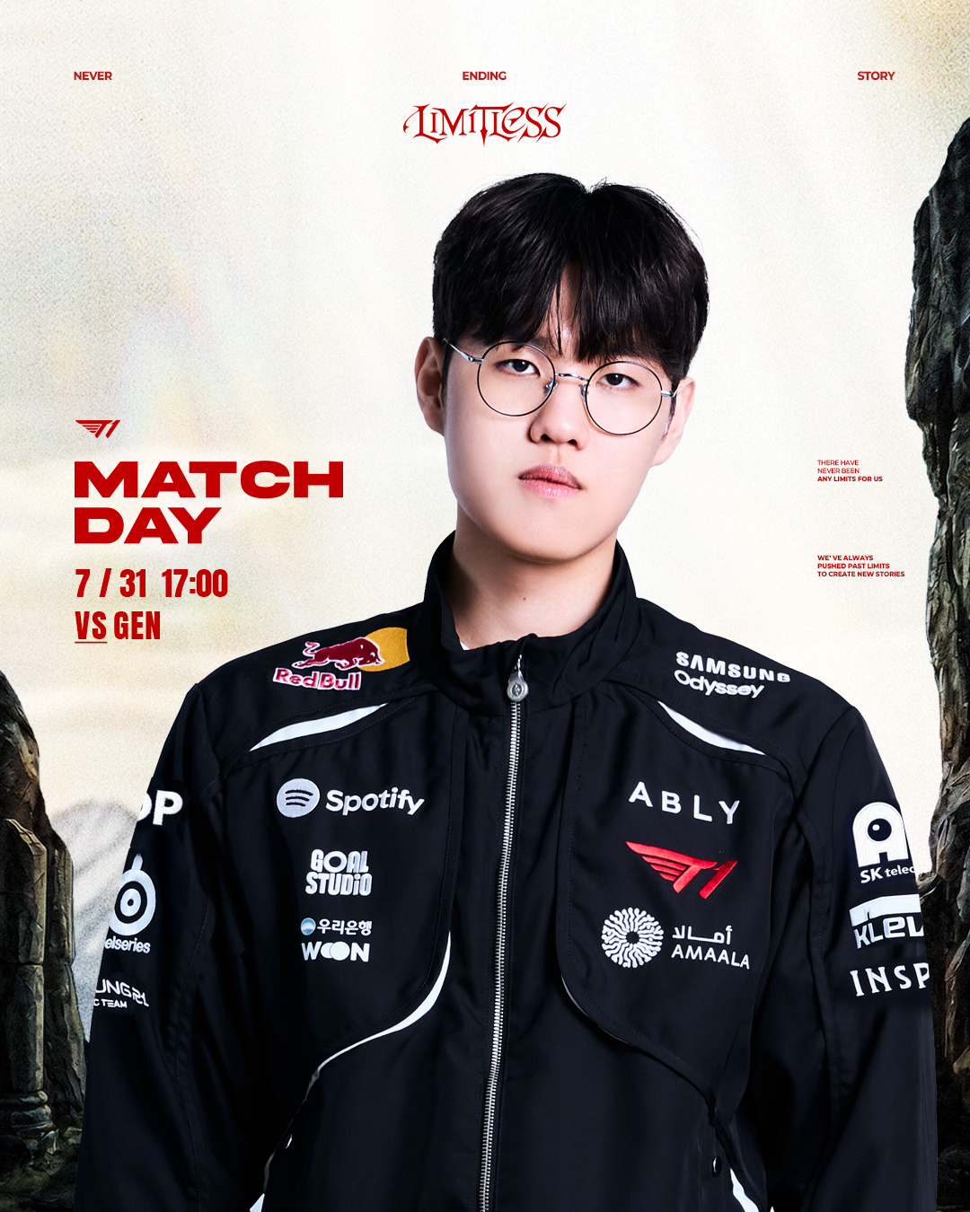 【2026 LCK Round 3】 vs 今天的比赛对阵GEN，请粉丝们多多支