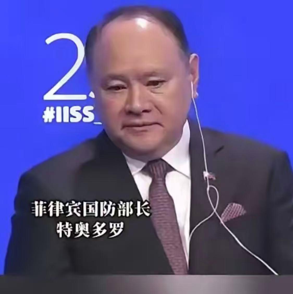 菲国防部长：后续不会再保持克制！

7月24日，菲律宾国防部长特奥多罗接受媒体采