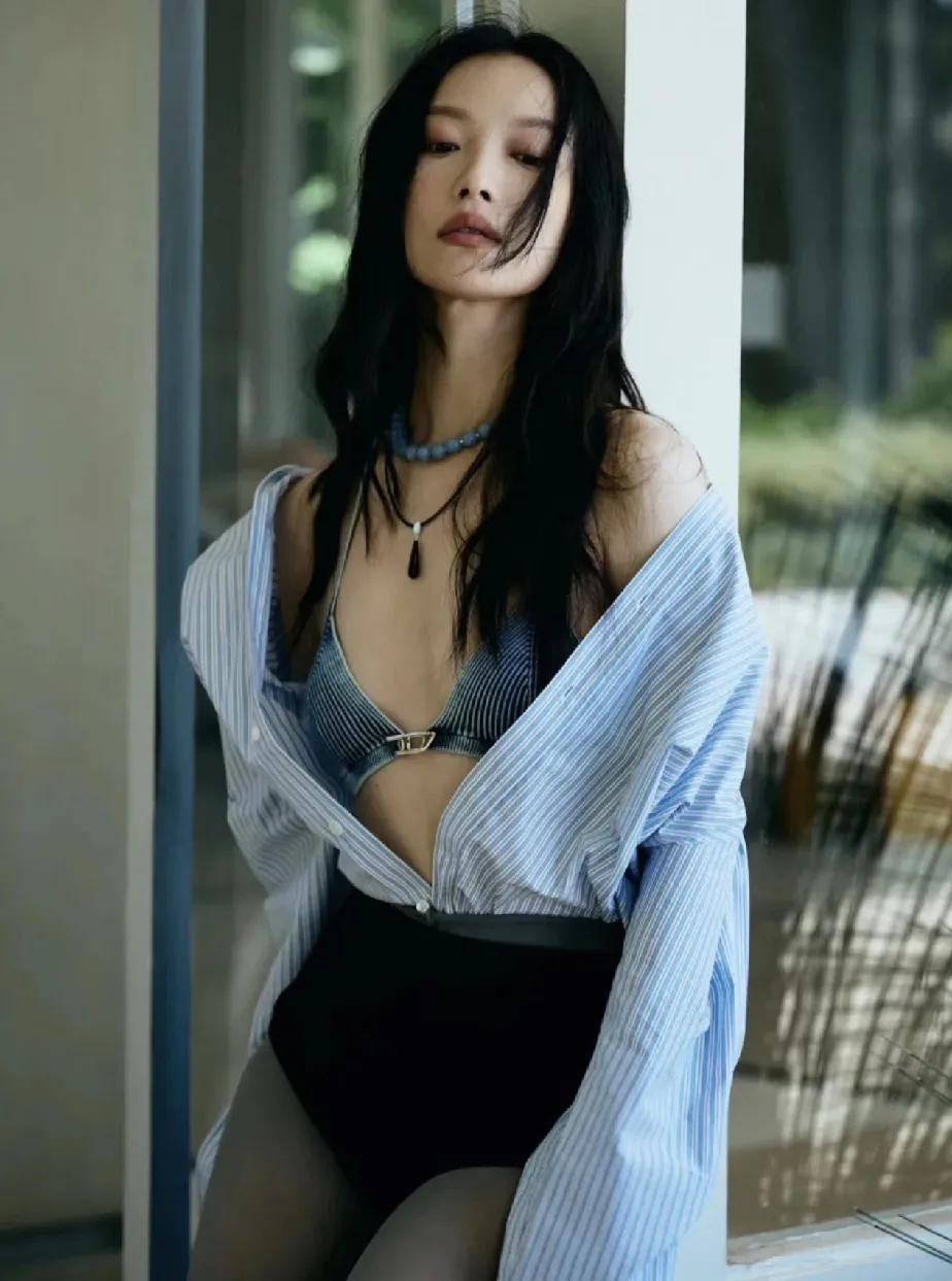 倪妮，内娱的舒淇，
港风气质独一份！