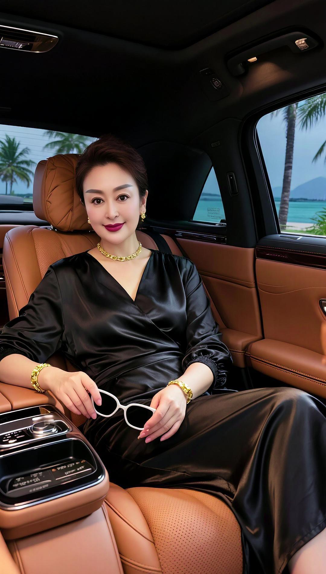 AI车内优雅女神