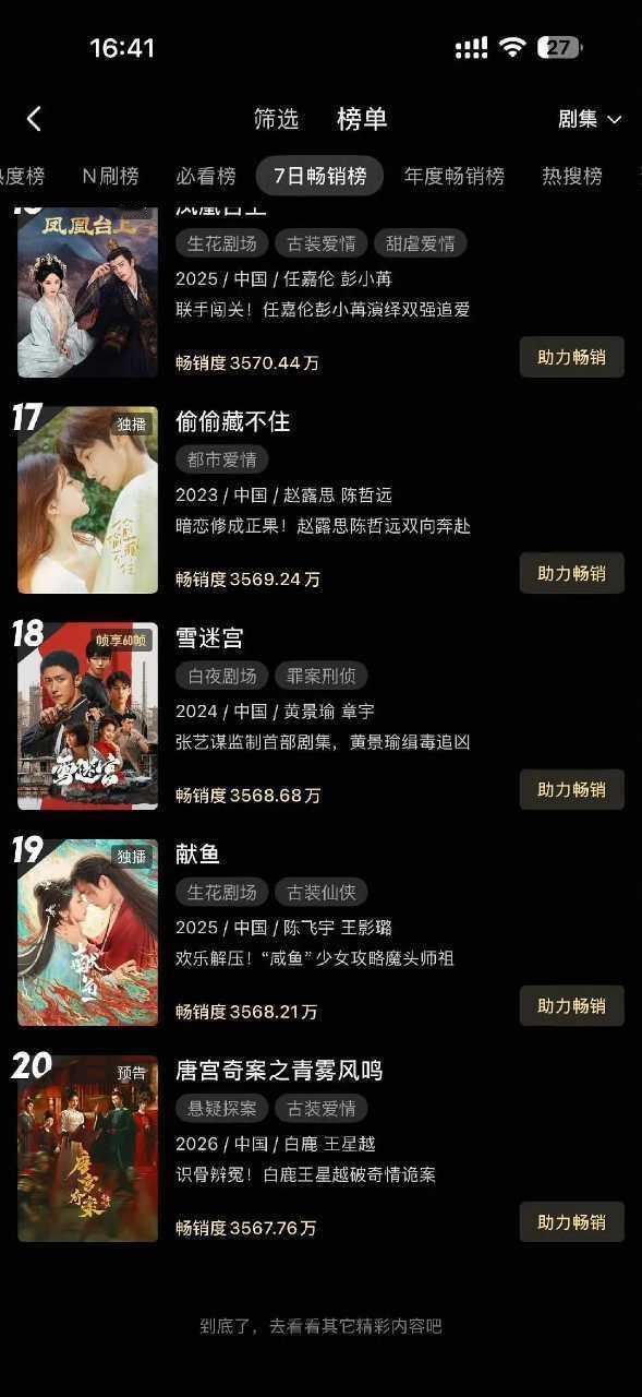 白鹿又又又带飞原著！唐宫奇案还未播，唐宫奇案原著搜索上榜，唐宫奇案原著搜索都出现