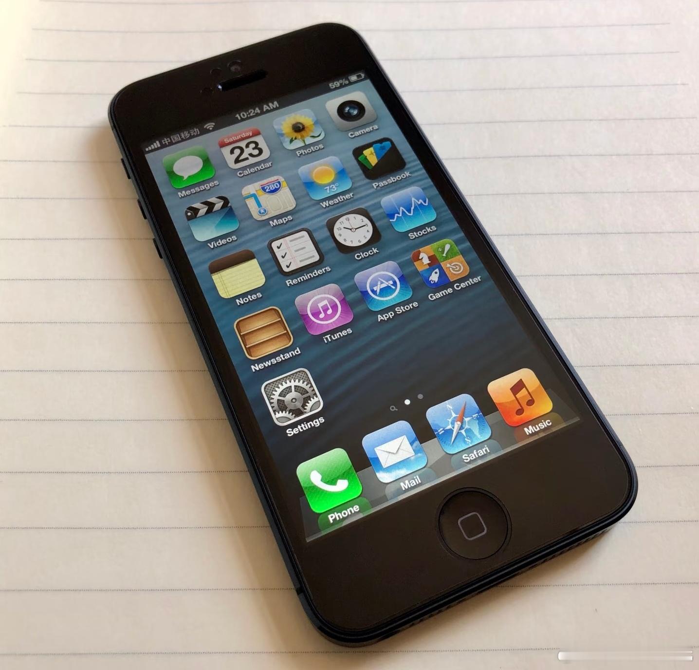 不看不知道，iPhone5都已经发布快14年了，一代人的青春回忆啊iPhone5
