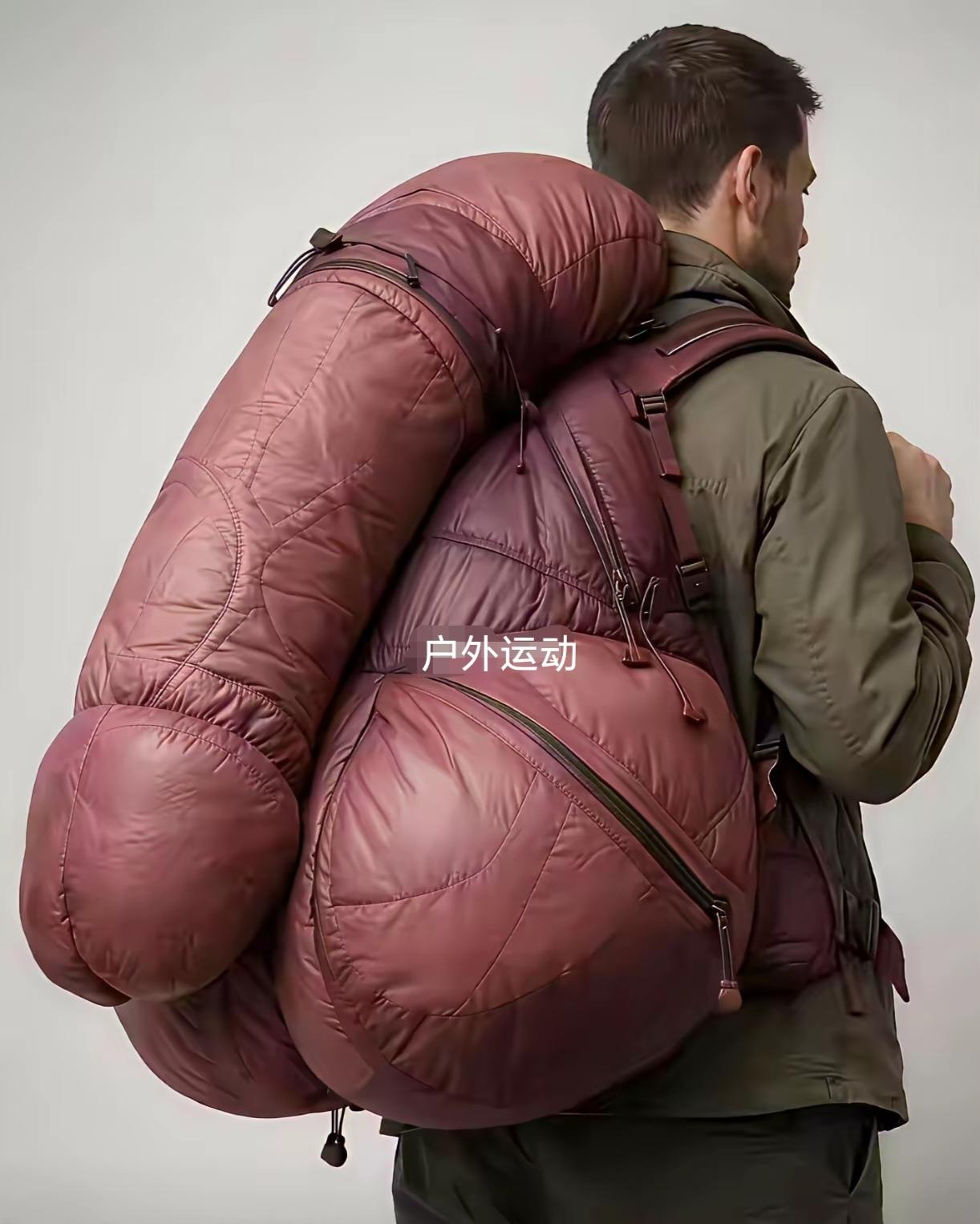 设计这套户外装具，真是脑洞大开！
[赞][赞][赞]硬核户外装备