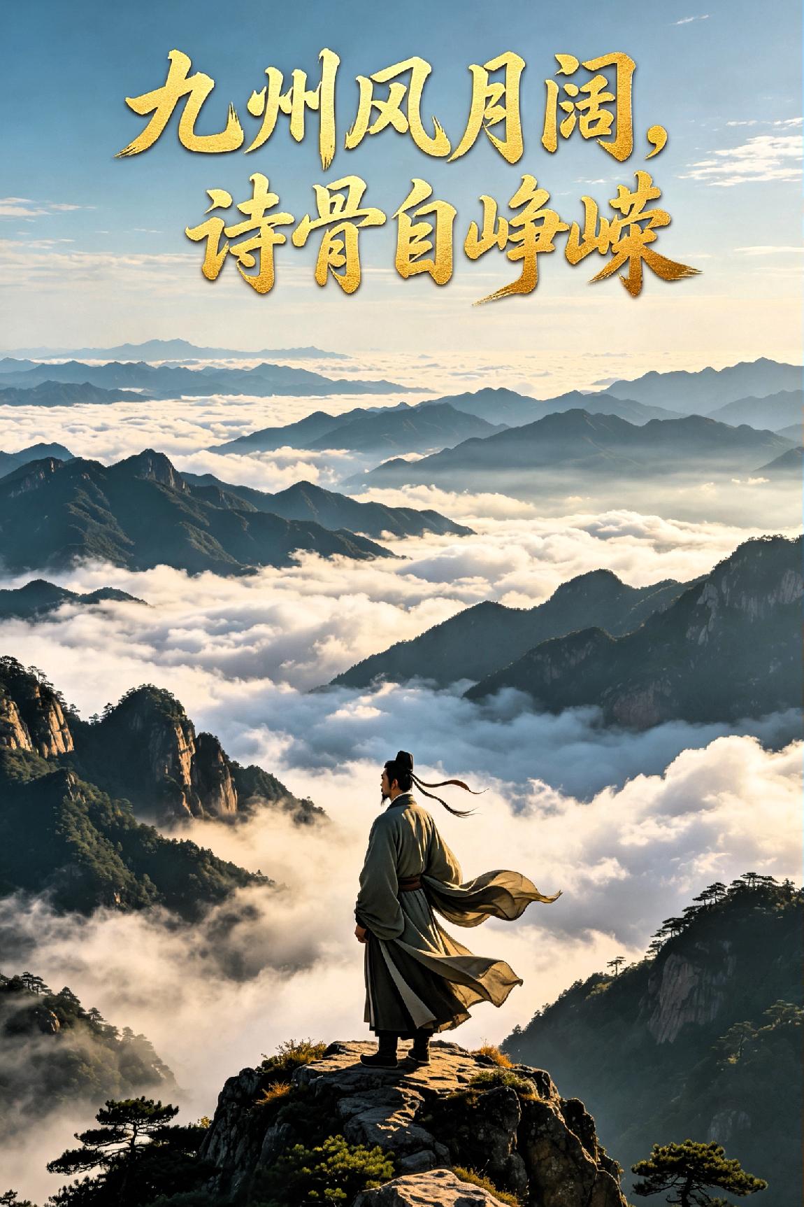 九州风月阔，诗骨自峥嵘！



七言诗.《山河诗韵》
 
九州风月阔无垠，傲骨凌