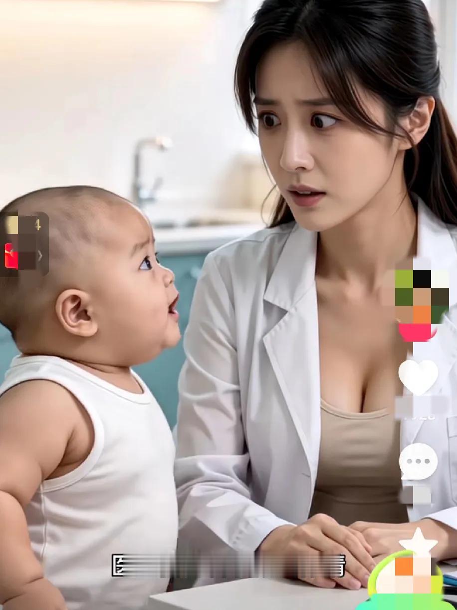 AI时代的这个短视频，
小娃娃童言无忌，
总把妈妈气得哭笑不得!
虽然真实感还差