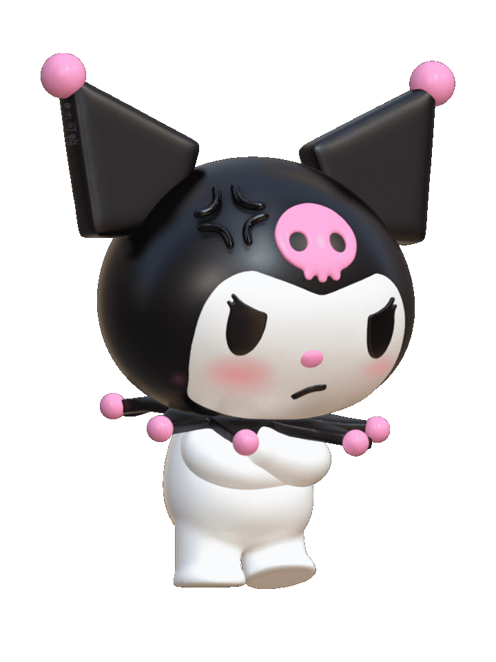 点赞这个库洛米 十月份的霉运都被跺走 ​​​