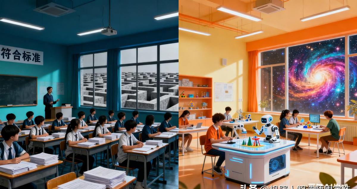 还在死磕标准答案、卷分数？
那你可能正把孩子往“被AI替代”的火坑里推，这圈子里