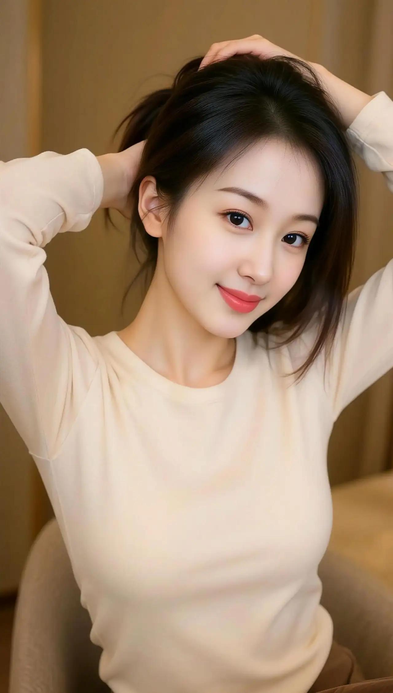 元气少女，甜美笑容，轻松自在的日常穿搭精致少女感穿搭 🌹🍎❤️