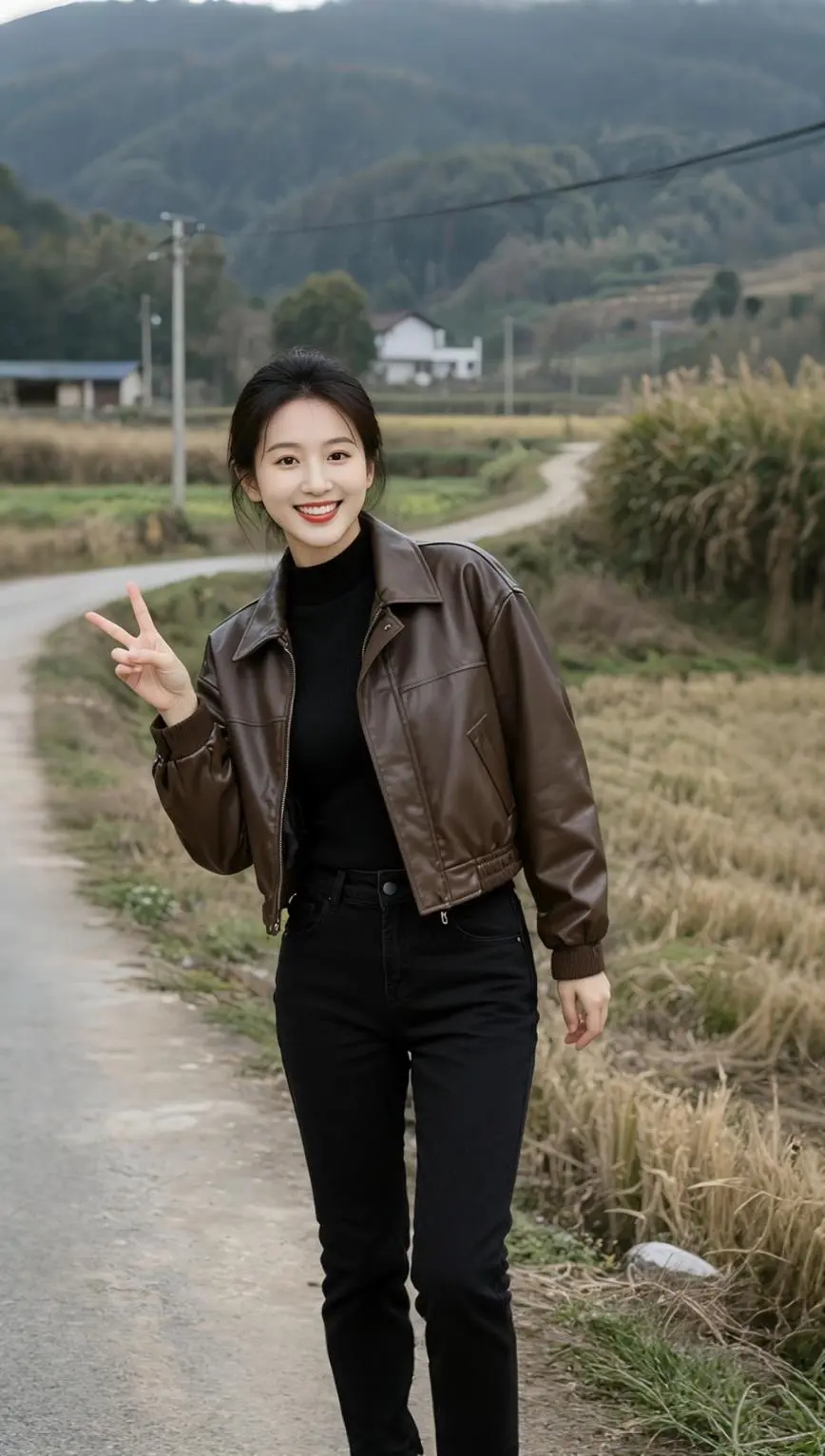 AI田园生活照 ai创作