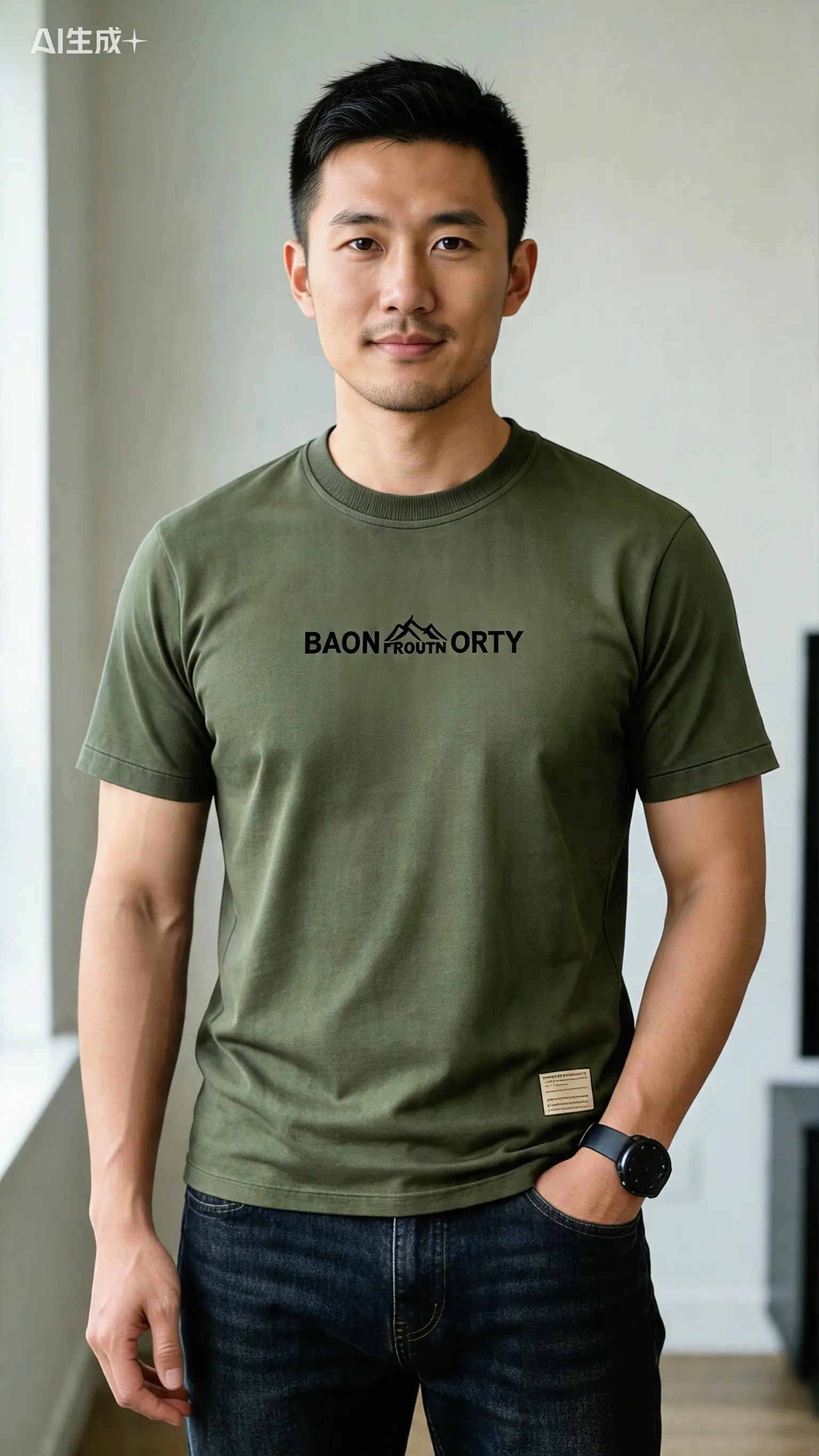 谁发明的这东西  型男短t 短袖 T恤 男装