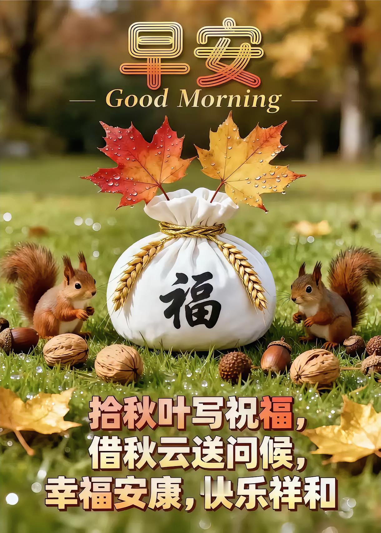 周六早上好，幸福安康，快乐祥和！
分享早安吉祥晨语 
每日金句签到打卡