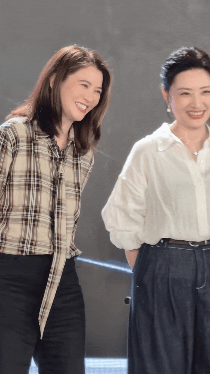 周涛和袁咏仪这两位女神气色真好啊！