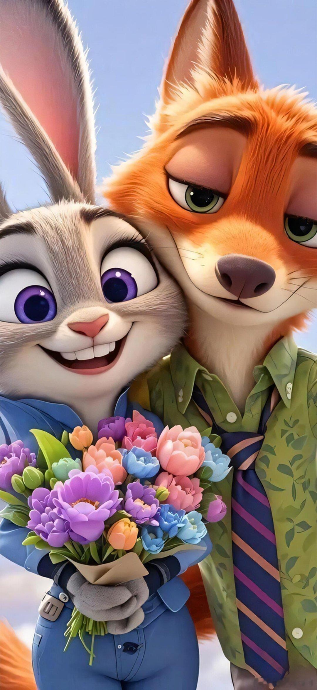 🦊🐰｜疯狂动物城“兔子可以当警察，狐狸也能成英雄”✨ 𝗜𝗧'𝗦 𝗡?