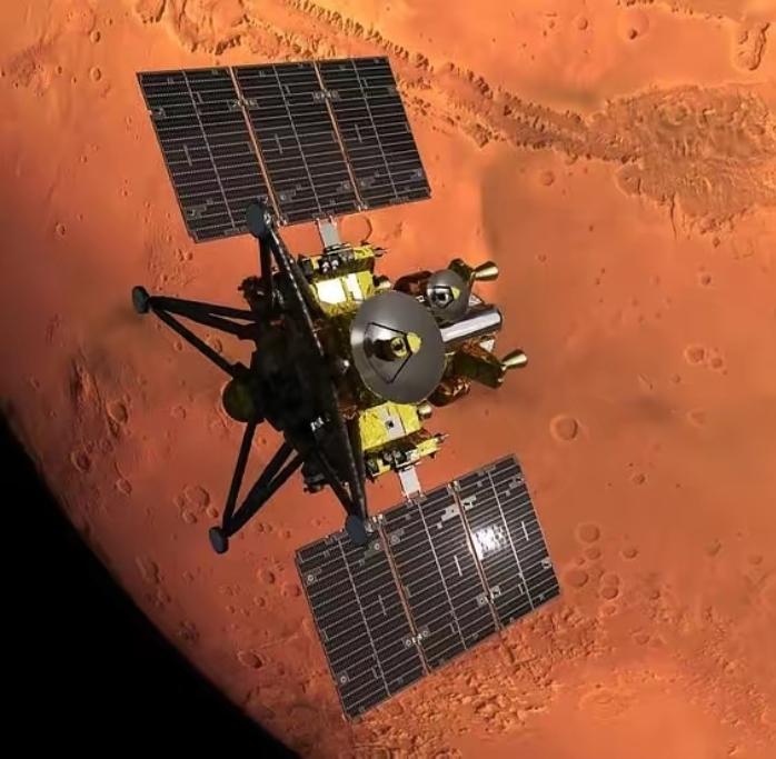 日本深藏不露啊。就在今天，成功发射了火星探测器，计划登陆火卫一采集砂石样本，目标