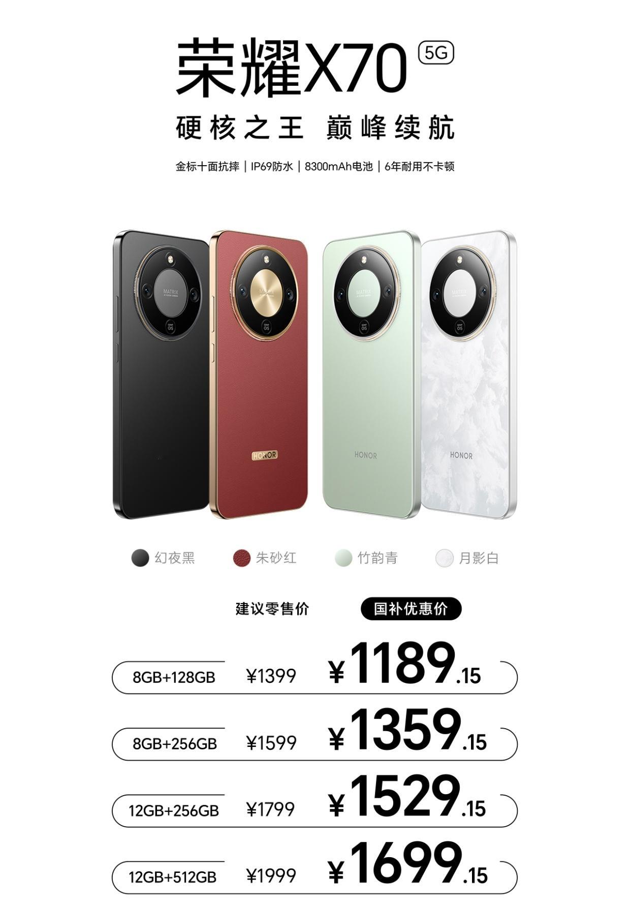 当荣耀X70把1189元的价格甩出来的时候，机圈注定又是一个不眠之夜！真是做梦也