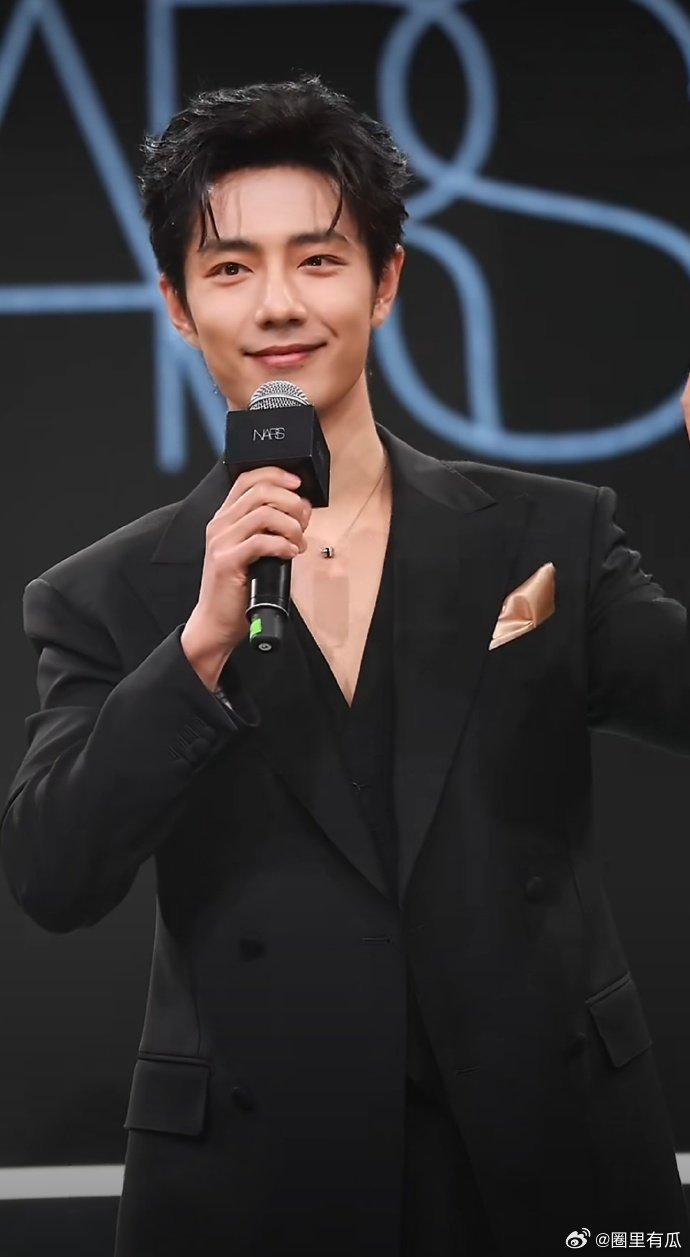 肖战今日活动生图 