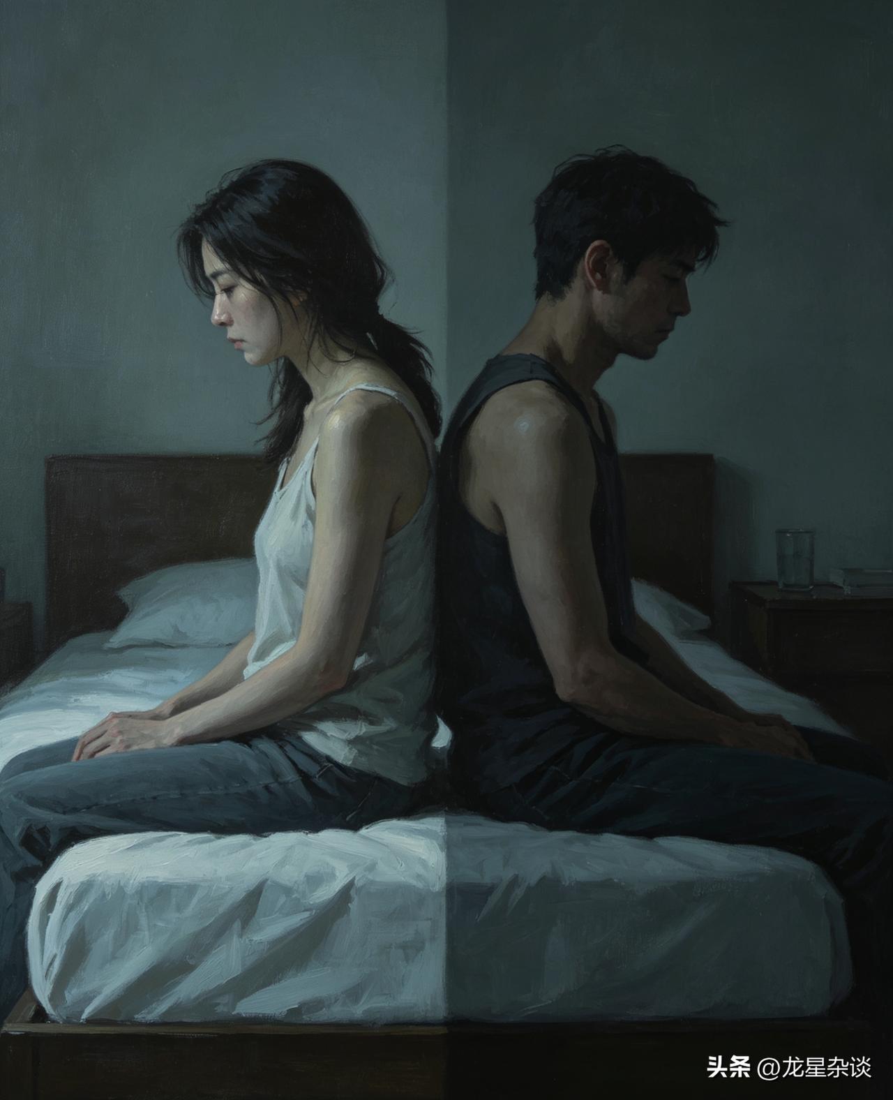 名为夫妻，实则陌路仇人
 
曾以为婚姻是余生温暖的归宿，是风雨相伴的依靠，可走着