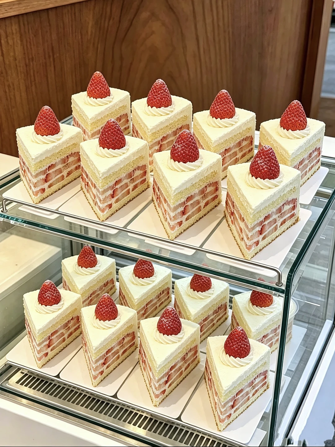 长沙新出的！极品草莓蛋糕🍰好好吃啊。。。。