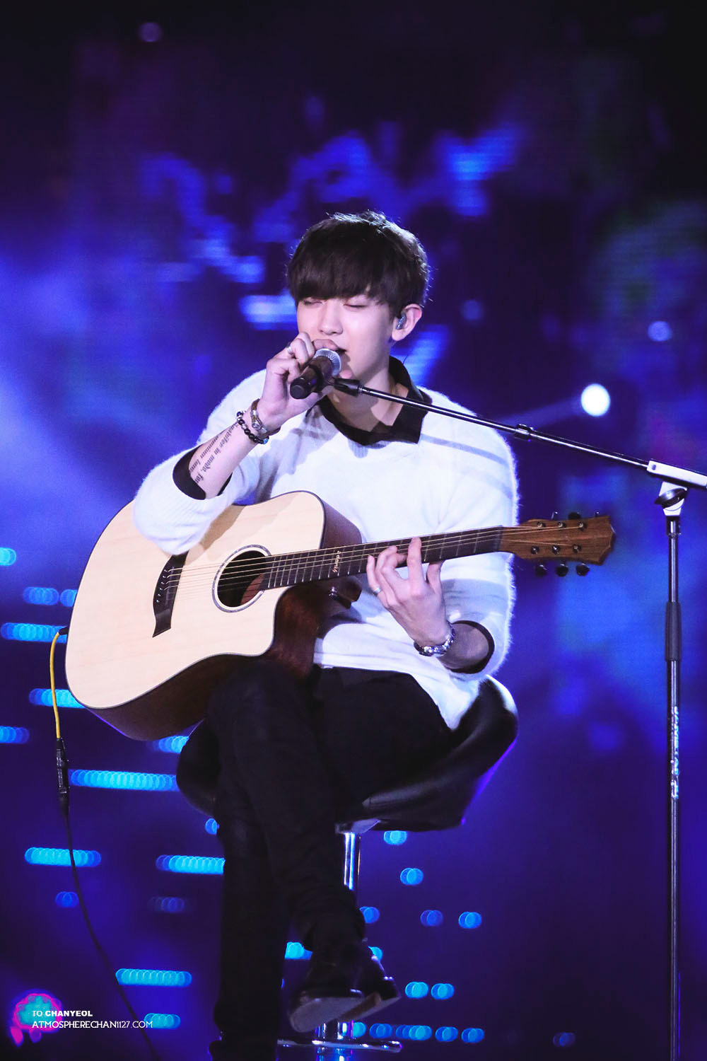 #朴灿烈# 150328 音乐银行越南特辑 ​​​