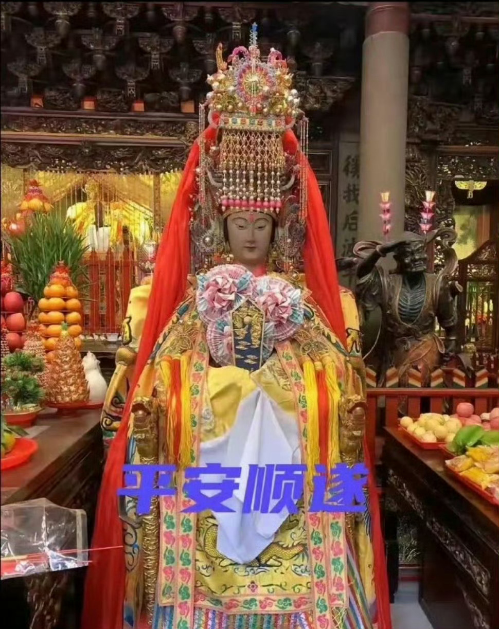 刷到妈祖就是好运🙏请停留10秒许个心愿愿霉运通通退散，万事皆顺意家人平安健康，