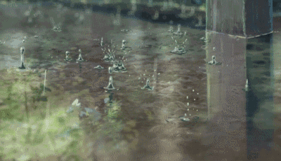 下雨了! 下雨了!听着窗外噼里啪啦的雨声，烦躁的心情瞬间清凉了。
一场突如其来的