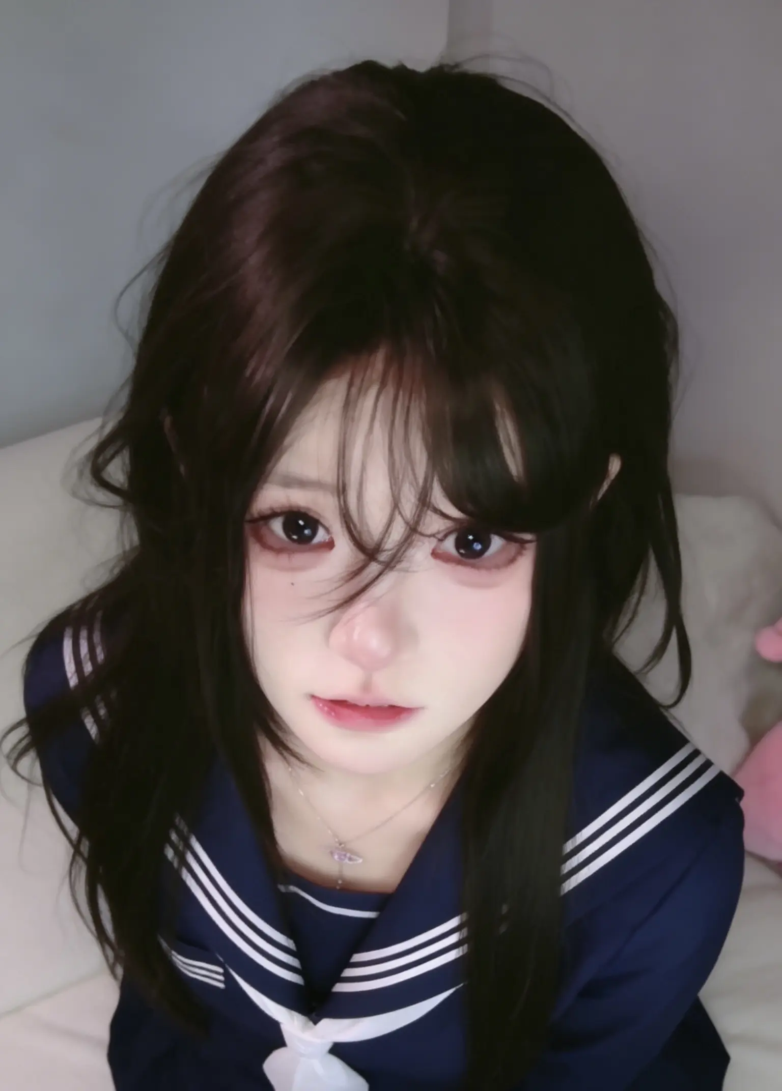 请和我约会 漫画破碎感doll妆 甜妹