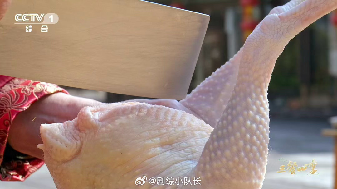 鸡味到底是什么味广东人心心念念的鸡味 九个月大的散养母鸡，薄盐轻抹内外，只为了让