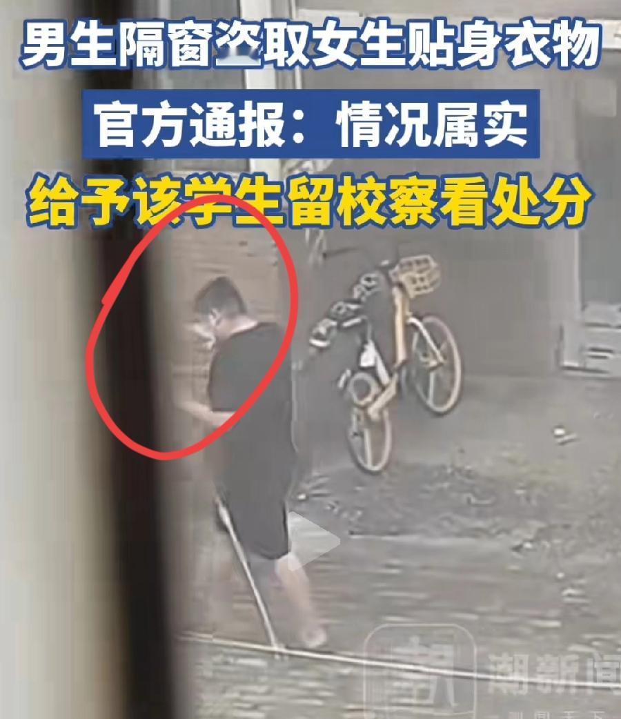 新乡学院盗取女生内裤被留学查看处分。
南京审计大学偷拍女生裙底被开除学籍。
都是