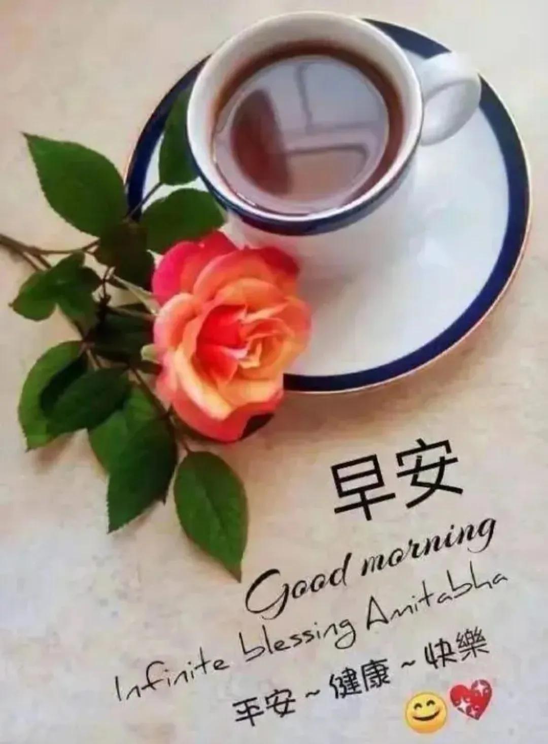 你好，早安 !

清晨的阳光渐渐升起，洒落在大地上，带着温暖和希望，阳光是那样的