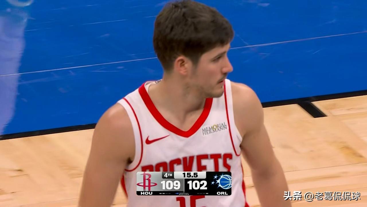 火箭超级新星谢波德又一次一鸣惊人！在今天火箭客场以113：108力克魔术的比赛中