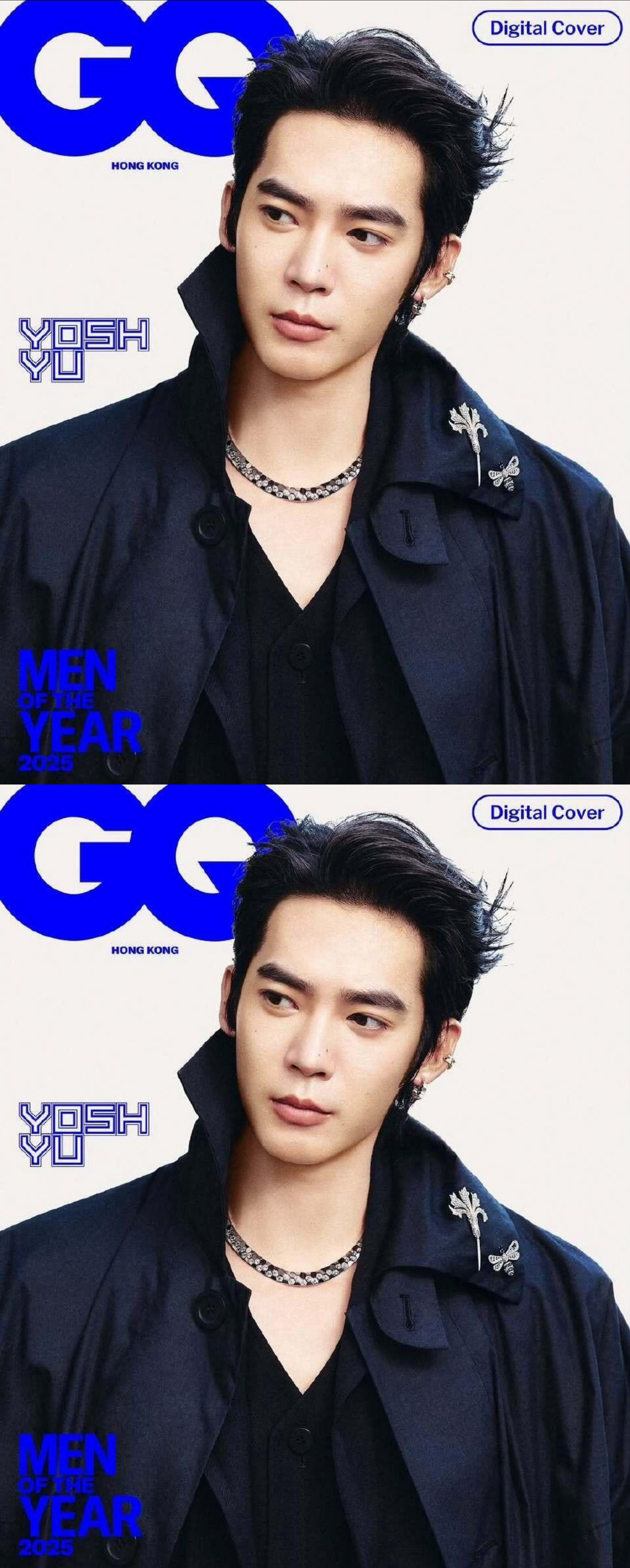 还有惊喜！于适GQ HK十一月刊数字封面，于适有颜有实力有实绩，也代表中国优质青