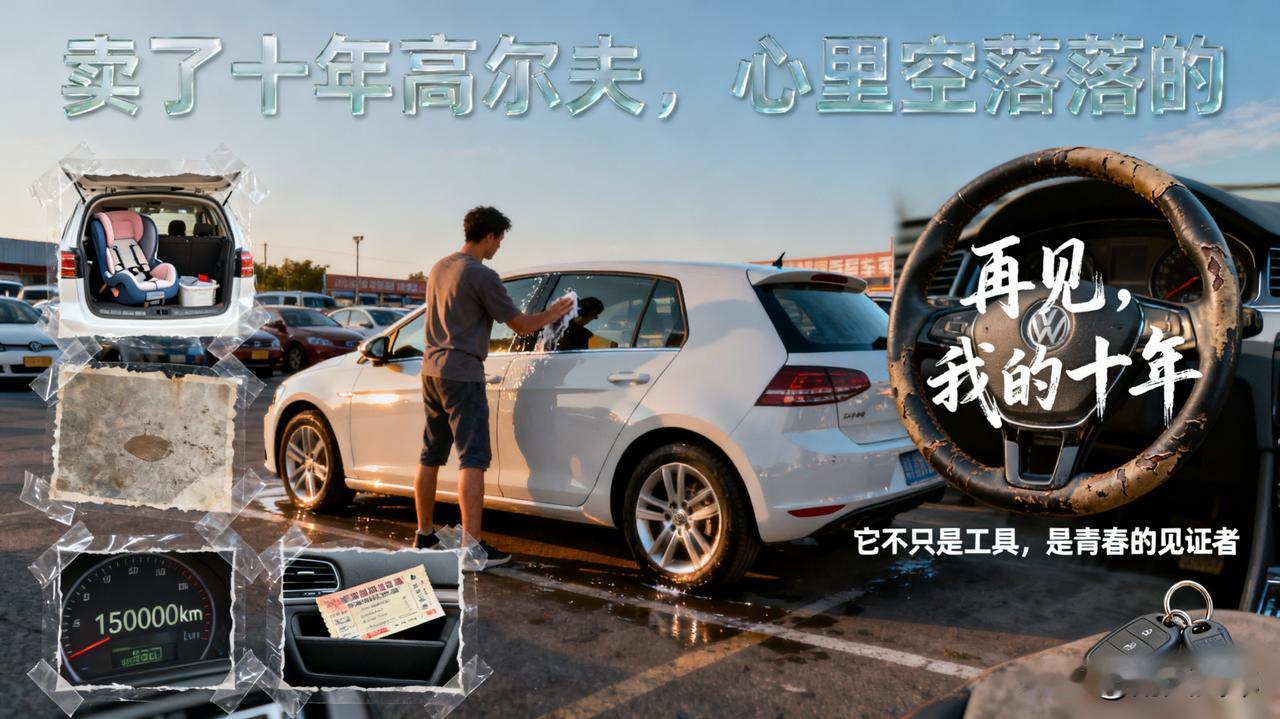 卖了陪伴十年的高尔夫，心里空落落的

过户那天，我把它里里外外洗得干干净净，像送