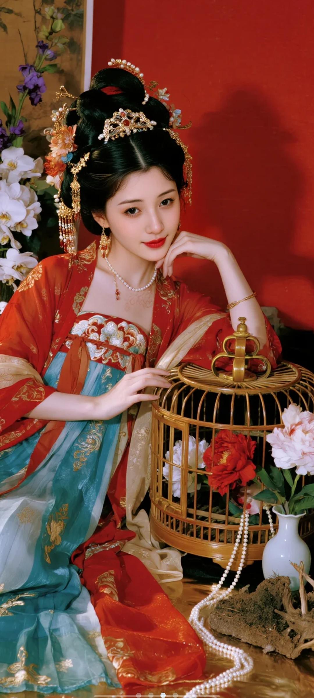 宝子们，古装美女大家喜欢吗？