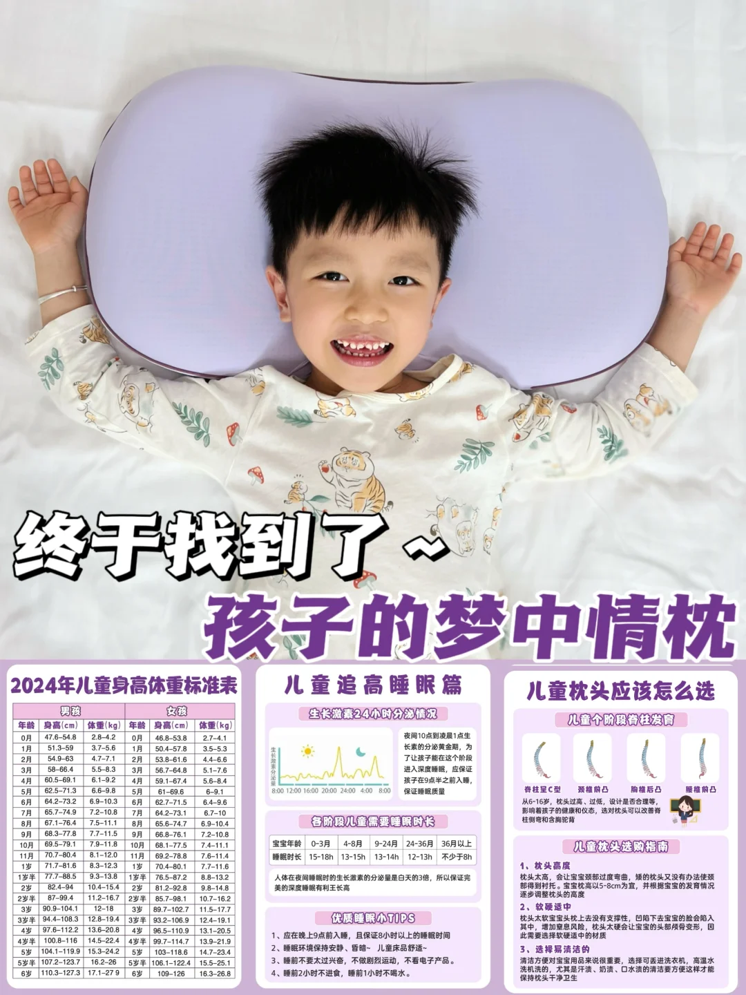 看看，还有多少家长不知道儿童枕影响个头？