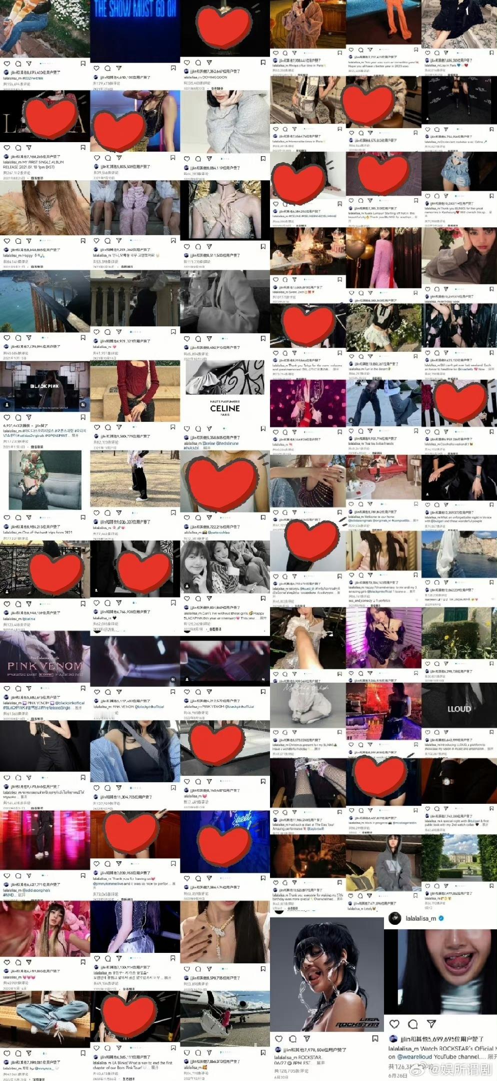 林俊杰现在还这么喜欢Lisa的吗？真的是每一条都会点赞 ​​​