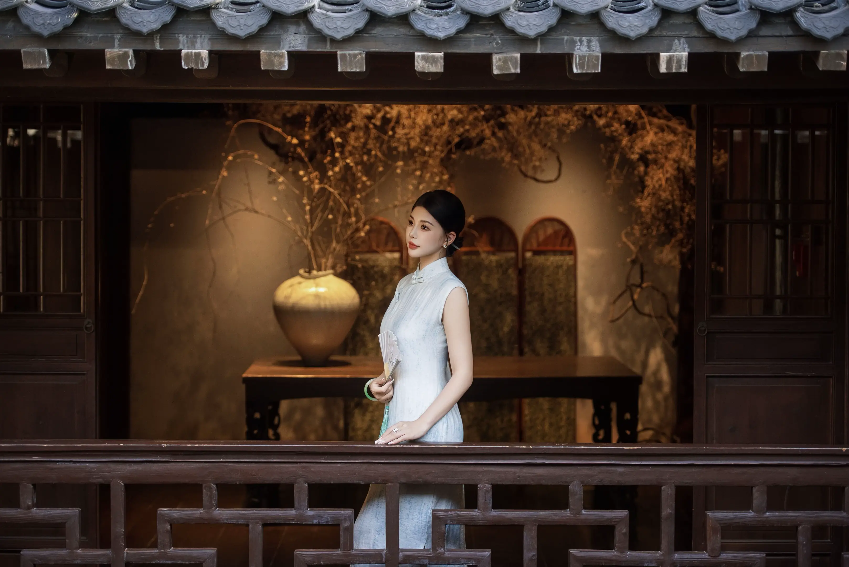 东方美人骨韵 亭亭立长春 森.屿高级定制摄影馆