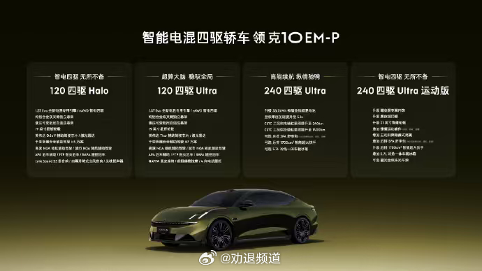 不是，你告诉我领克10EM-P只卖16.38万起，还全系标配四驱和激光雷达？这个