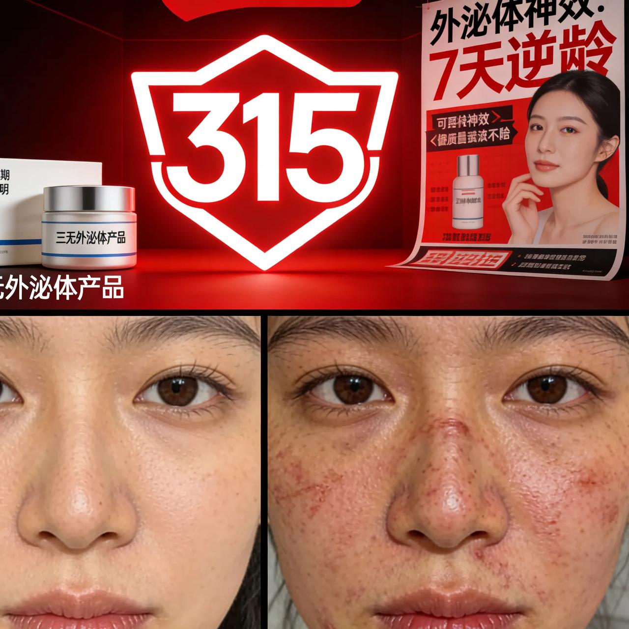 太坑了！315曝光网红“万能神药”外泌体，全是三无！
 
看完315晚会，真的后