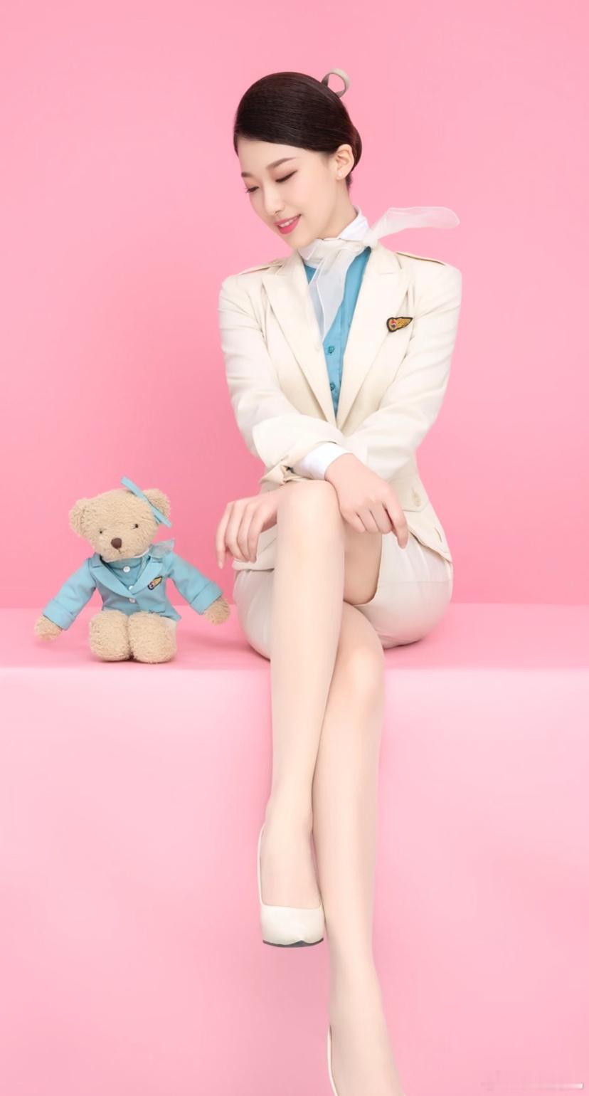 大韩空姐，就是美。 