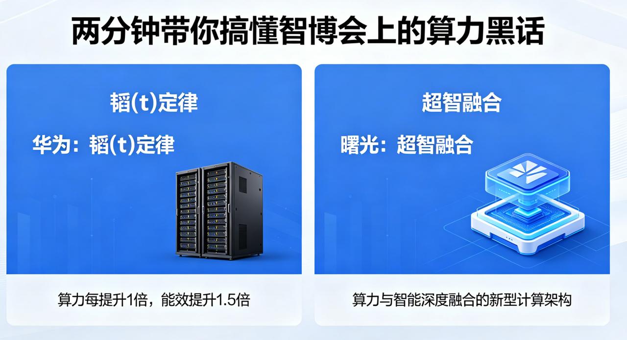 听不懂“韬定律”？两分钟带你搞懂智博会上的算力黑话
智博会虽然已经落幕，但满屏术