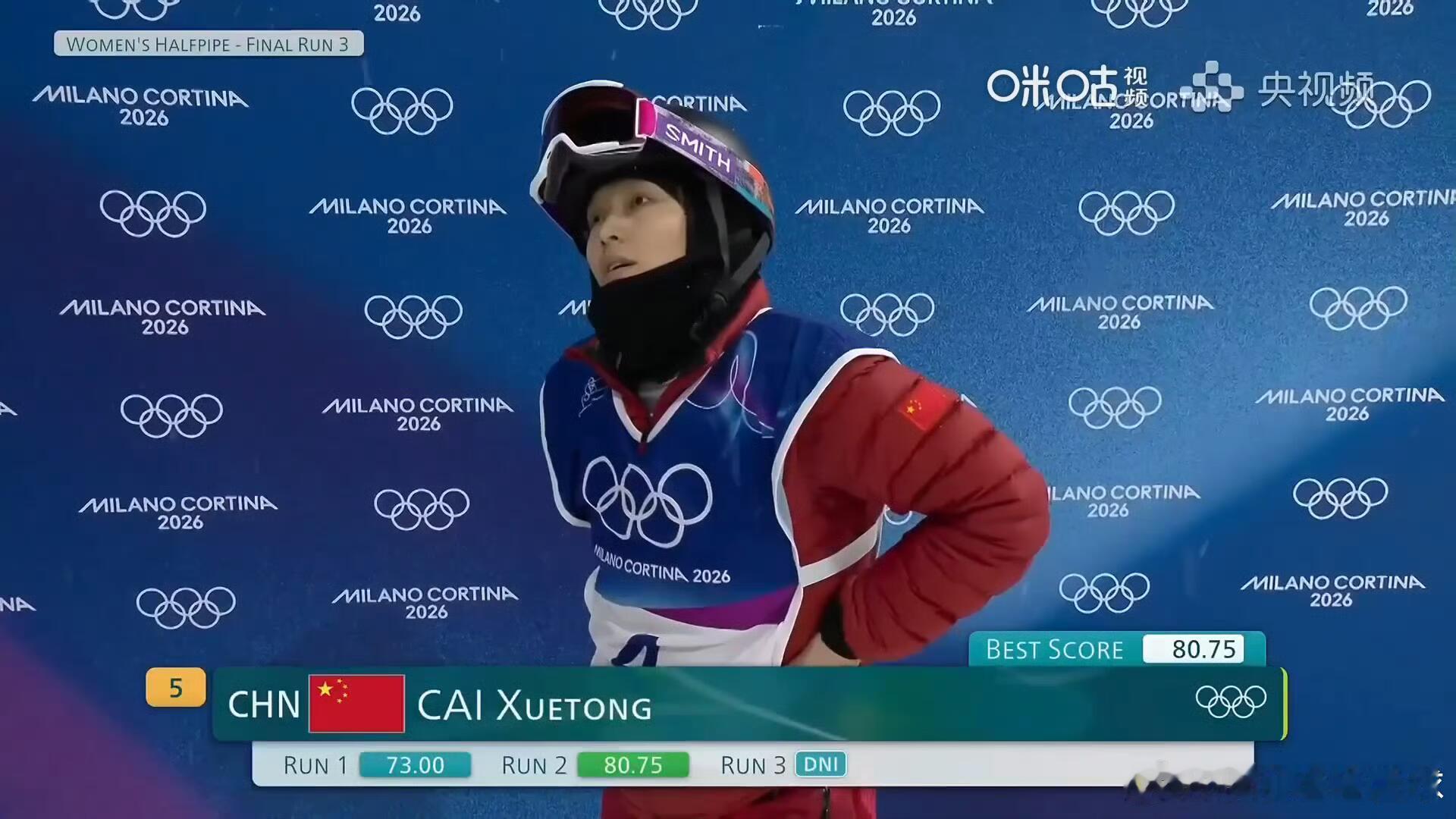 五战冬奥仍无缘奖牌，但坚持本身就是答案！！32岁，五届冬奥！蔡雪桐把热爱滑成了岁