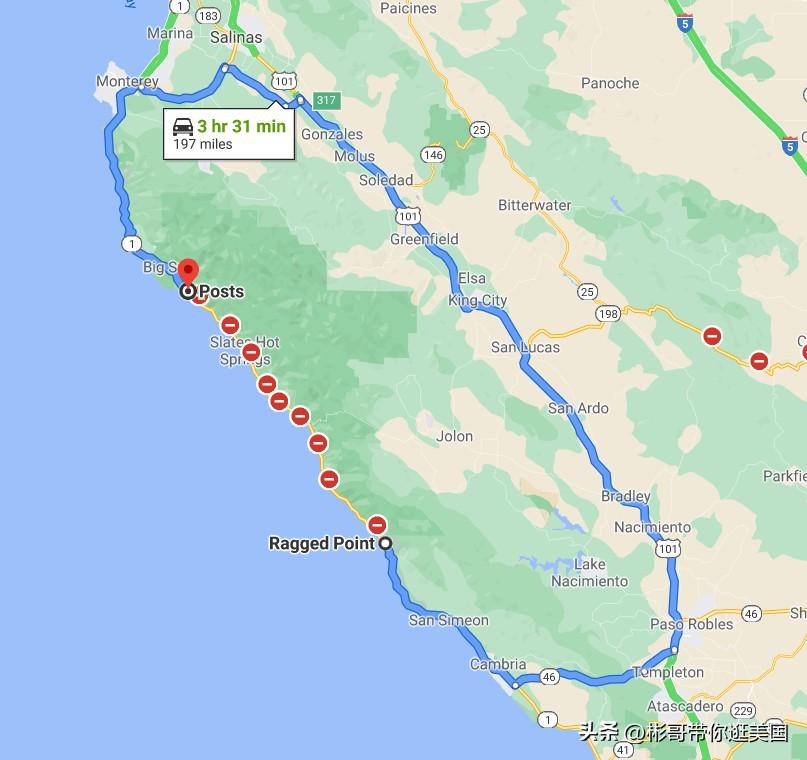 突发：又塌了！加州1号公路，因泥石流再次断路！之前因塌方修了3年，才恢复开通一个