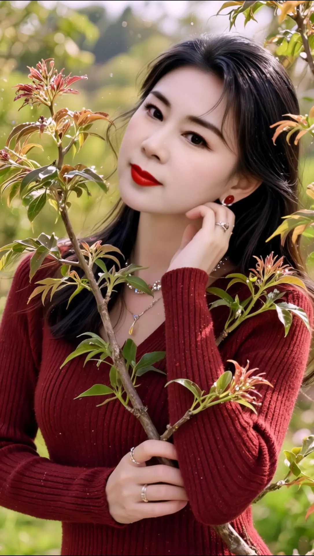 AI春日花草照 ai创作